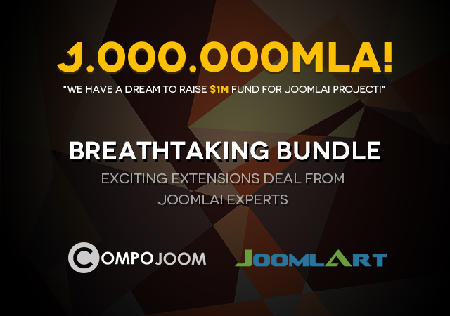 Save $200 in a bombdiggity bundle deal between CompoJoom and JoomlArt - Big time saving!