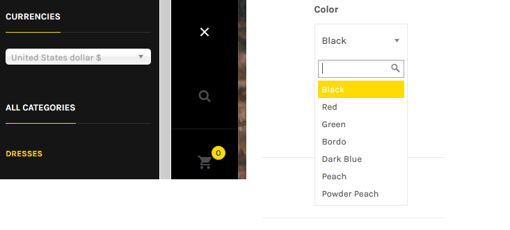 virtuemart currency selector