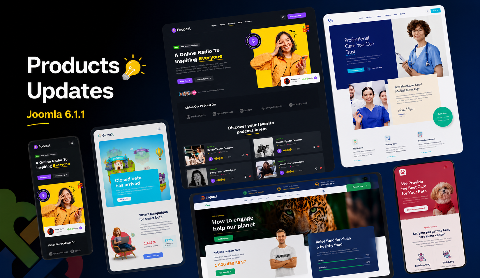 JoomlArt Joomla product updates