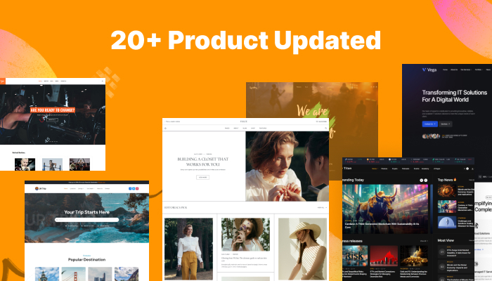 Product Updates: 20+ Joomla templates updated